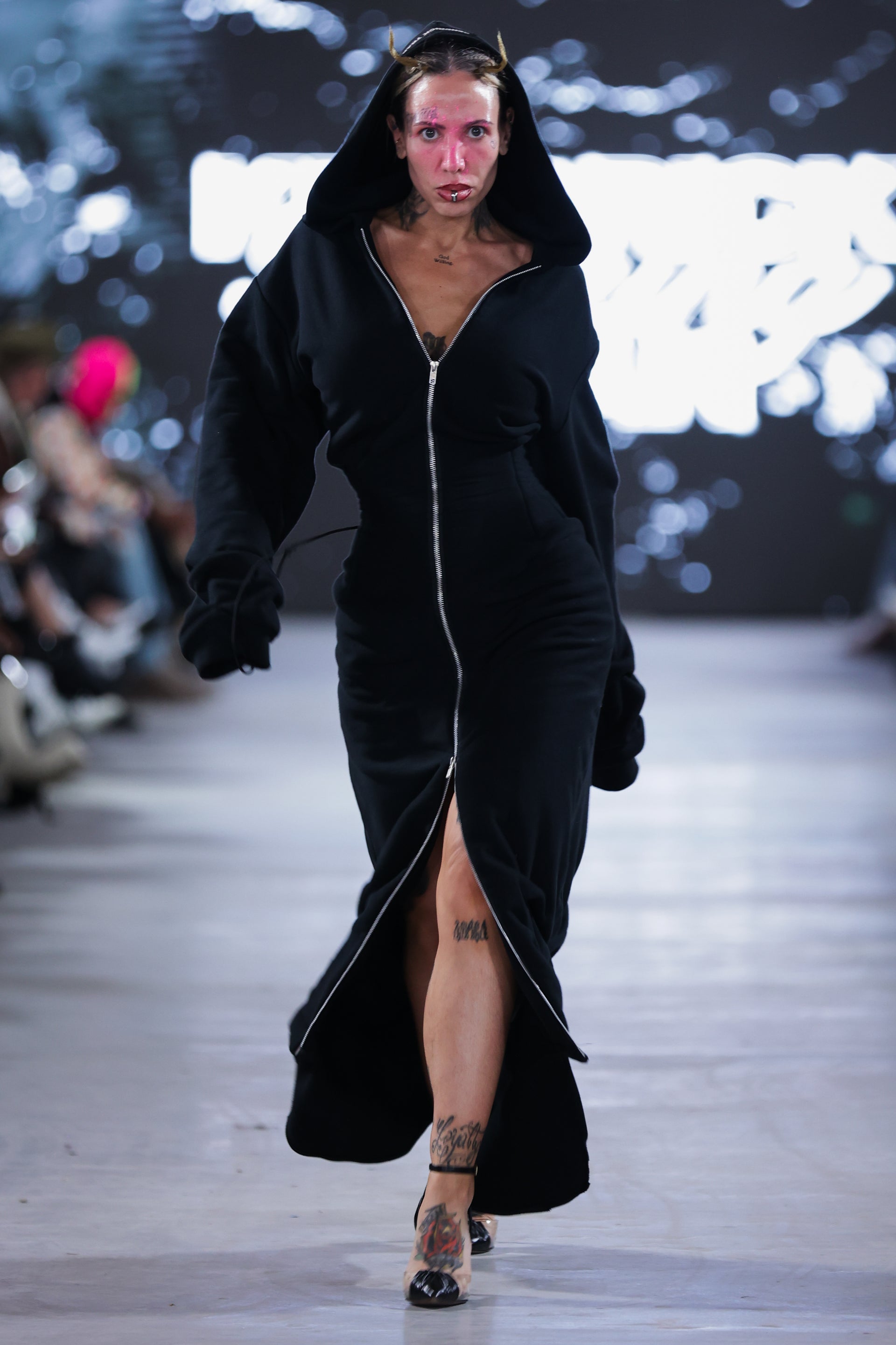 oversized zip up hoodie dress Cinched Zip-Up Hoodie Dress – KENDRICK TRAN