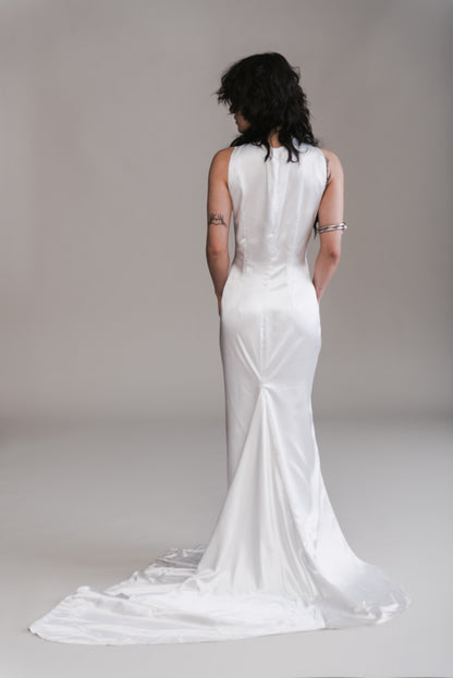 Cutout Honeymoon Gown