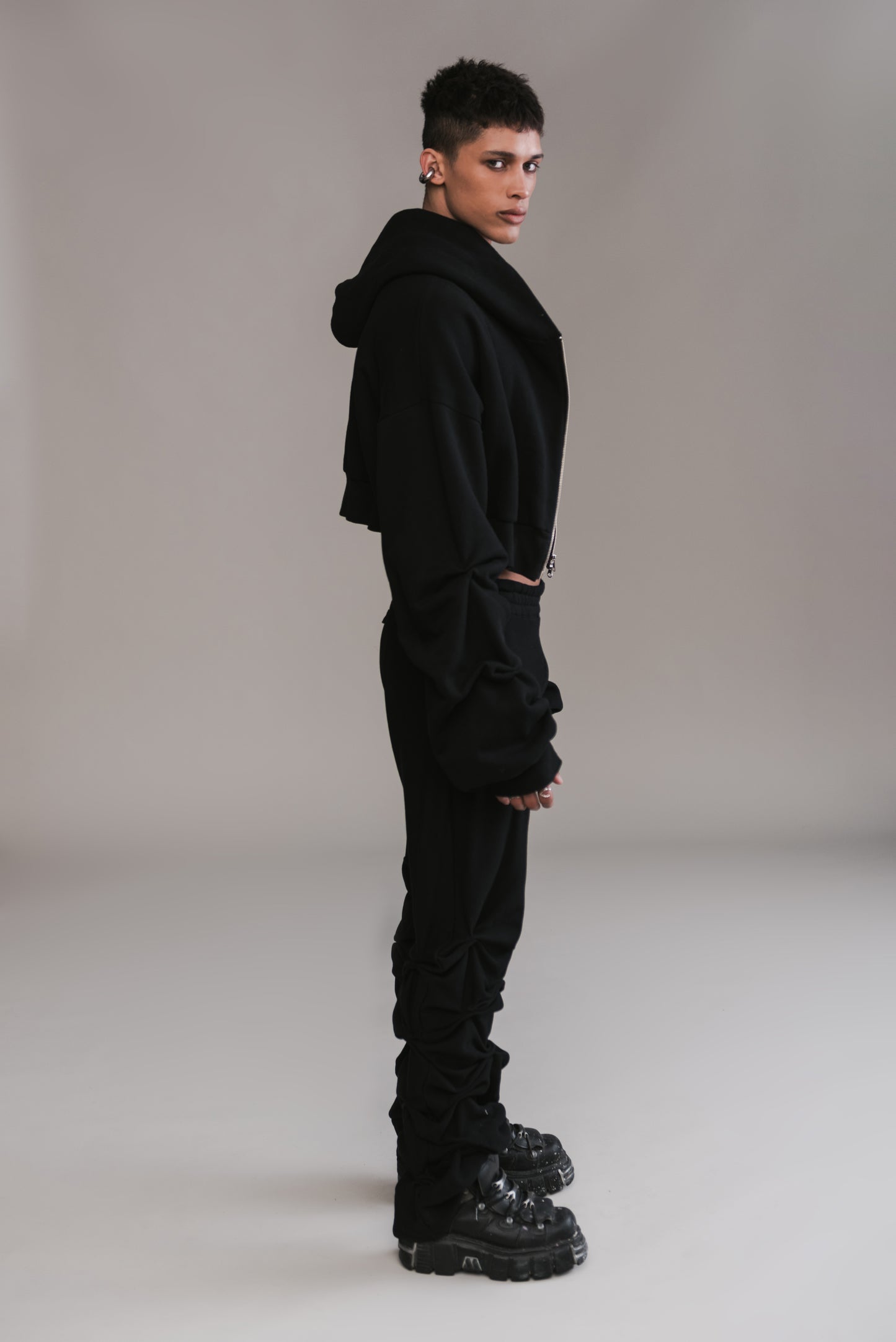 Stacked Sweatpants