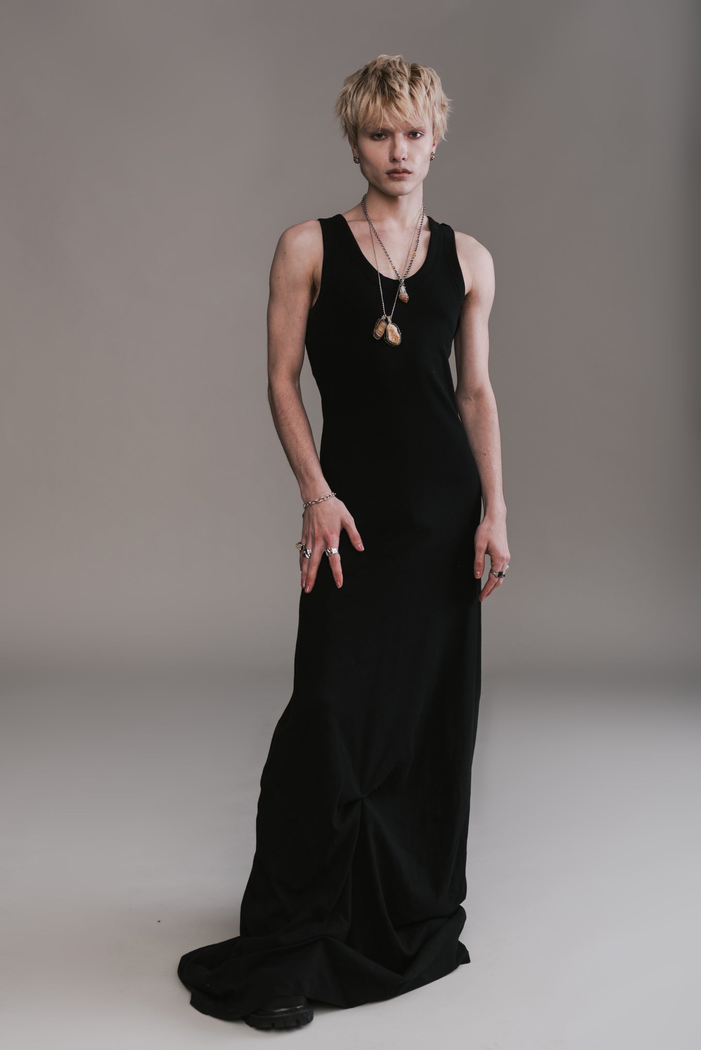 Ribbed Tank Dress