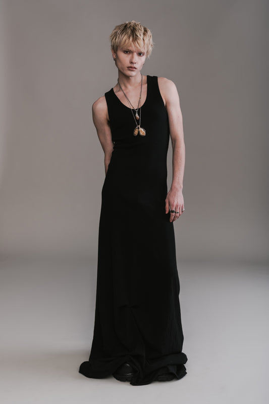 Ribbed Tank Dress
