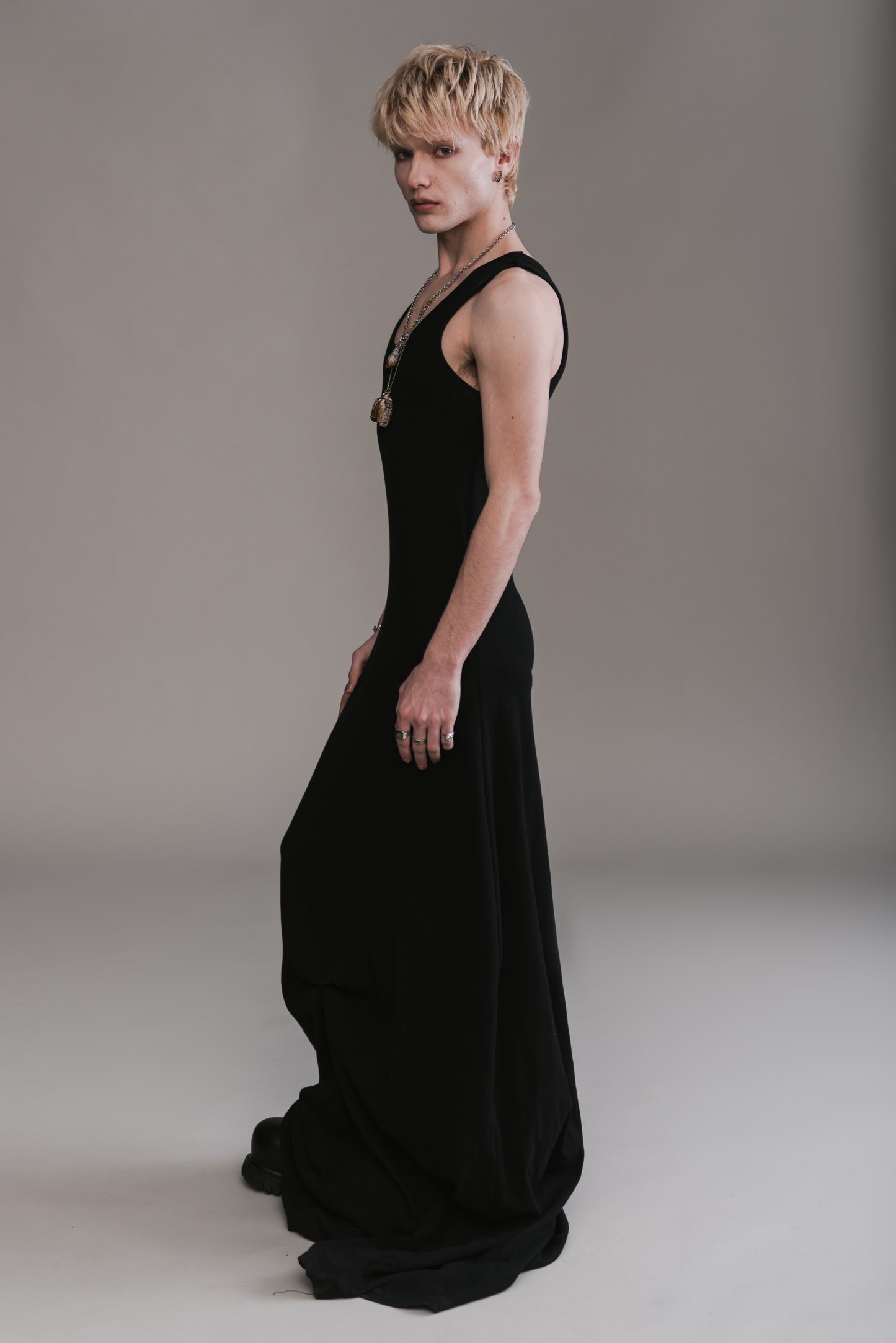 Ribbed Tank Dress