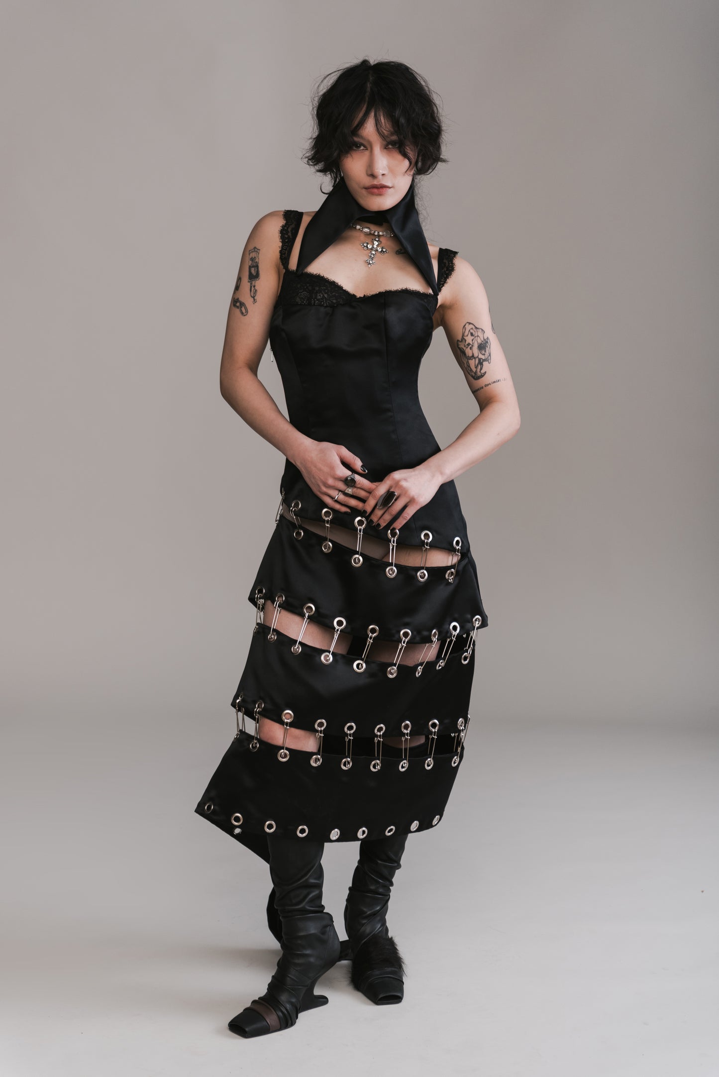 "Spiral" Gown