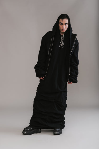 Three Layered Hoodie Dress