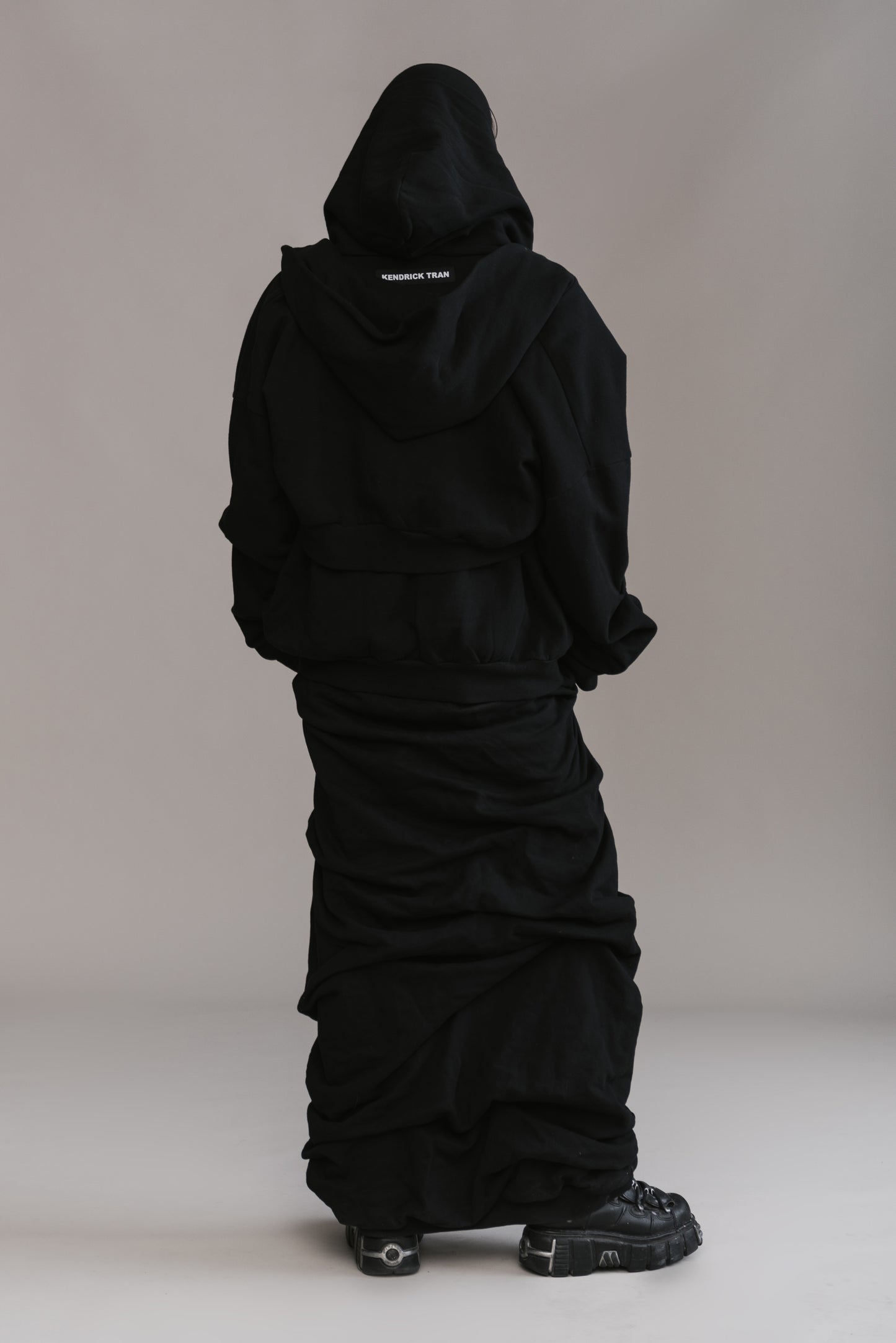 Three Layered Hoodie Dress