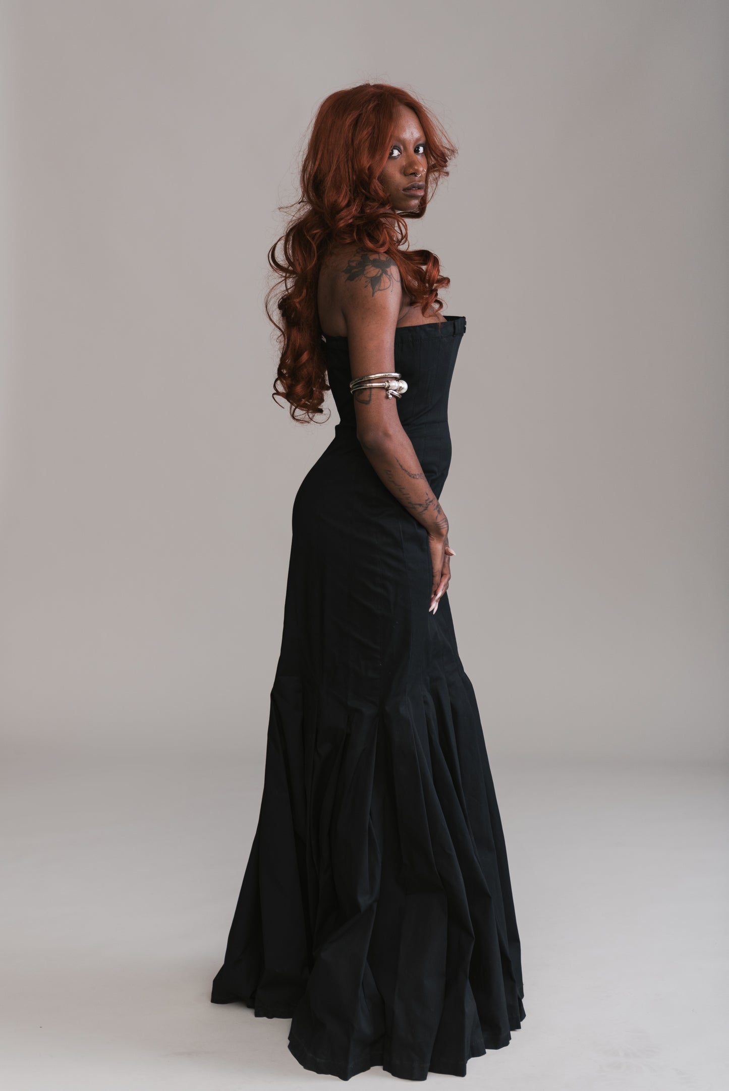 Pleated Maxi Dress