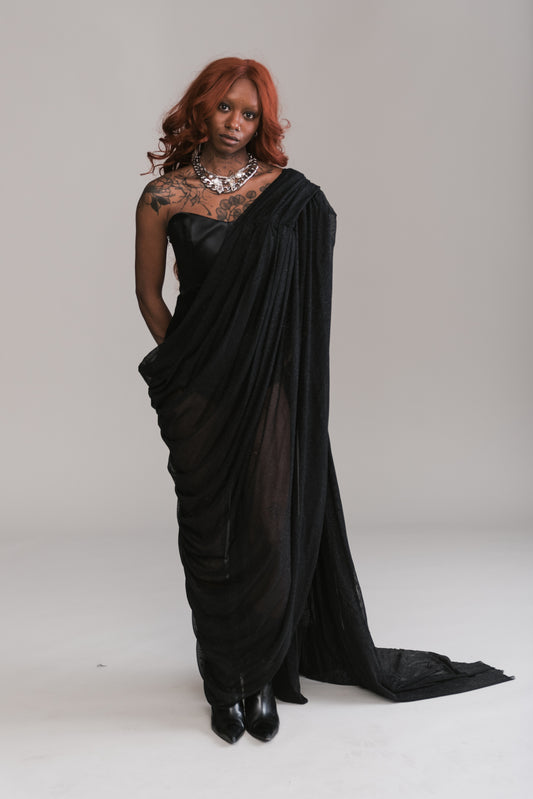 Shimmer Goddess Gown