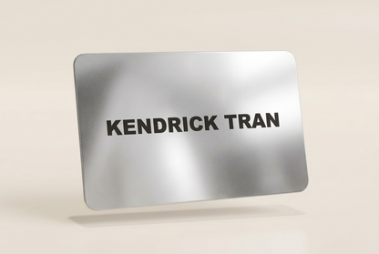 KENDRICK TRAN Gift Card